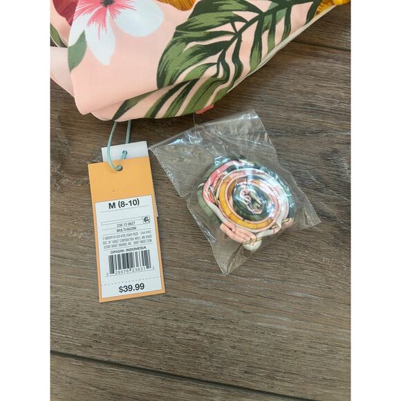 NWT Kona Sol Women Swimsuit Size M Full Coverage Removable Strap Tummy Control - Picture 8 of 11